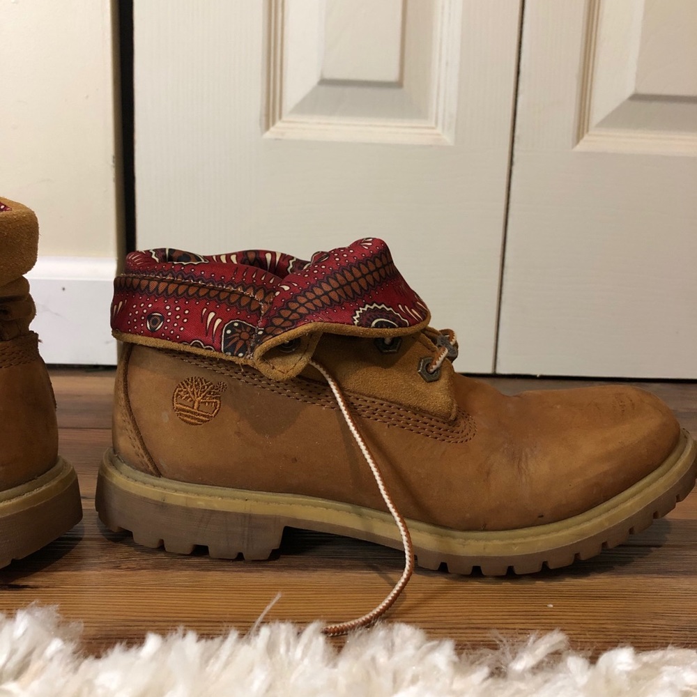 Timberland fold over boots